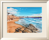 Rocks and Waves, Elie Prints by Elise Ferguson