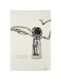 Flowers, c.1974 (Pink Sunflower on Cream) Giclée-Druck von Andy Warhol