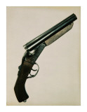 Gun, c.1981 Giclée-tryk af Andy Warhol Gun, c.1981 Giclée-tryk af Andy Warhol