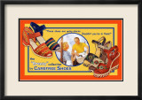 Carefree Shoes Lámina giclée enmarcada por Kate Ward Thacker