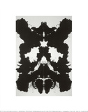 Rorschach, c.1984 Premium Giclee-trykk av Andy Warhol