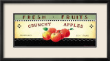 Fresh Fruits: Crunchy Apples Kunstdrucke von Ria van de Velden