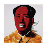 Mao, c.1972 (Red) Lámina giclée por Andy Warhol Mao, c.1972 (Red) Lámina giclée por Andy Warhol