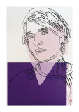 Self-Portrait, c.1978 (Purple and White) Impressão giclée por Andy Warhol Self-Portrait, c.1978 (Purple and White) Impressão giclée por Andy Warhol