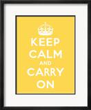 Keep Calm and Carry On Pósters