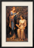 Quand les pommes étaient en or Art par John Melhuish Strudwick