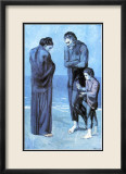 Les Pauvres au Bord de la Mer, c.1903 Affiche par Pablo Picasso