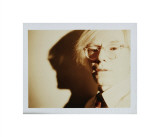 Self-Portrait, c.1981 (With Glasses and Shadow) reproduction procédé giclée par Andy Warhol