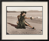 Dance of the Turtle, Hula Girl Affiches par Alan Houghton