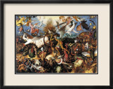 The Fall of the Rebel Angels, c.1562 Prints by Pieter Bruegel the Elder