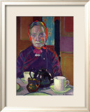 Portrait of Mrs. Mounter Poster by Harold Gilman