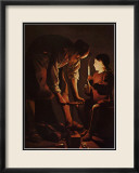 Sait Joseph Charpentier Posters par George De La La Tour
