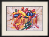 Satin Rainbows Reproduction encadrée édition limitée par Harvey Edwards