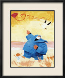 Papy Pechou et le Cerf-Volant Posters by Hubert Rublon