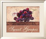 Sweet Grapes Kunstdruck von Steff Green