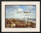 Spitfires Over London Láminas por J. Young