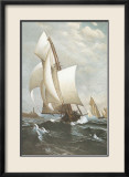 Winning Yacht Pósters por J. D. Davidson