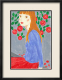 Girl in Rose Garden Posters par Hiromi Taguchi