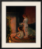 After the Bath, c.1890 Affiches par Paul Peel