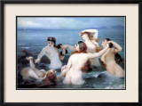 Mermaids of the Sea Pósters por Charles Edouard Boutibonne