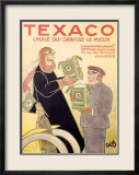 Texaco Estampe encadrée par Michael Ochs