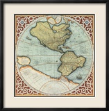 Terra Major I Póster por Gerardus Mercator