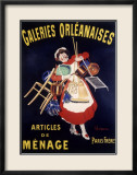 Galeries Orleanaises Estampe encadrée par Leonetto Cappiello