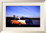 1956 Chevy Bel Air Estampe encadrée par Jerry Koontz