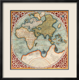 Terra Major II Láminas por Gerardus Mercator
