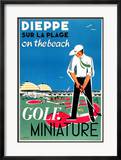 Dieppe Mini Golf Láminas por Oliver Gambier
