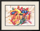 Satin Rainbows Reproduction encadrée édition limitée par Harvey Edwards
