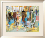 Rain over the City Poster von Marie Versailles