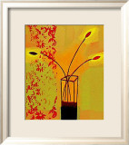 Yellow Glass Vase, 2000 Poster av Russel Baker