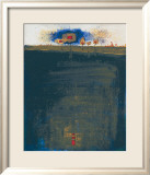 Blaue Erde, 1998 Poster von Klaus Brandner