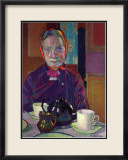 Portrait of Mrs. Mounter Art by Harold Gilman