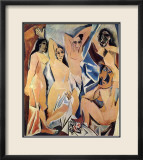 Les demoiselles d'Avignon, 1907 Posters par Pablo Picasso