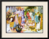 Iced Tea in the Garden Poster von Marie Versailles
