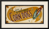 Corn Dog Poster par Matthew Labutte