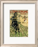 L'Hippodrome Framed Giclee Print by Manuel Orazi