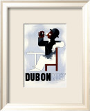 Dubonnet, no. 2 Framed Giclee Print by Adolphe Mouron Cassandre