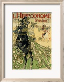 L'Hippodrome Framed Giclee Print by Manuel Orazi