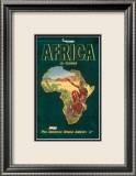 Africa by Clipper, c.1949 Póster Africa by Clipper, c.1949 Póster