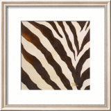 Contemporary Zebra III Print by Patricia Quintero-Pinto