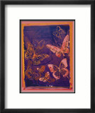 Vanishing Animals: Butterflies, c.1986 (Peach on Navy) Affischer av Andy Warhol Vanishing Animals: Butterflies, c.1986 (Peach on Navy) Affischer av Andy Warhol