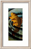 Carp Leaping in a Pool Láminas por Katsushika Taito II Carp Leaping in a Pool Láminas por Katsushika Taito II