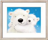 Fluffy Bears IV Print by Alison Edgson