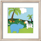 Jungle Jamboree III Print by Erica J. Vess