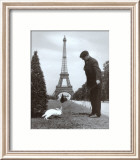 Champ de Mars, Paris Affiches par Robert Doisneau