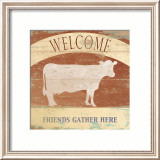 Friends Gather Here Posters by Krissi 