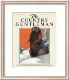 Beaver in Winter, c.1916 Lámina giclée enmarcada por Charles Livingston Bull